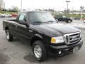 2011 Black Ford Ranger XLT Regular Cab  photo #4