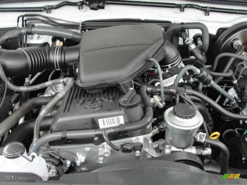 2011 Toyota Tacoma SR5 PreRunner Double Cab 2.7 Liter DOHC 16-Valve VVT-i 4 Cylinder Engine Photo #47823065