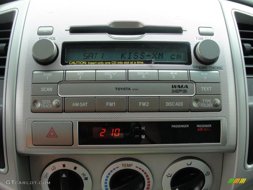 2011 Toyota Tacoma SR5 PreRunner Double Cab Controls Photo #47823212