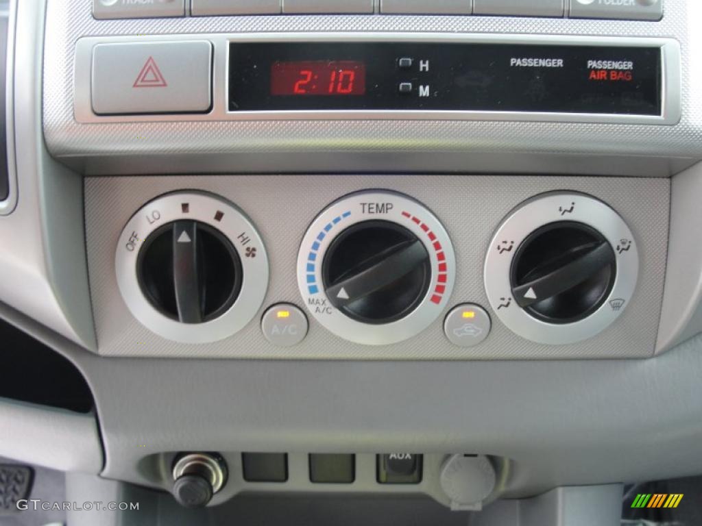 2011 Toyota Tacoma SR5 PreRunner Double Cab Controls Photo #47823233
