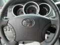 Graphite Gray 2011 Toyota Tacoma SR5 PreRunner Double Cab Steering Wheel