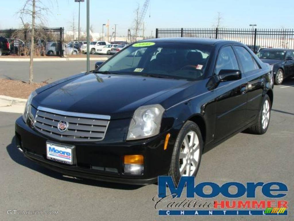 2006 CTS Sedan - Black Raven / Ebony photo #1