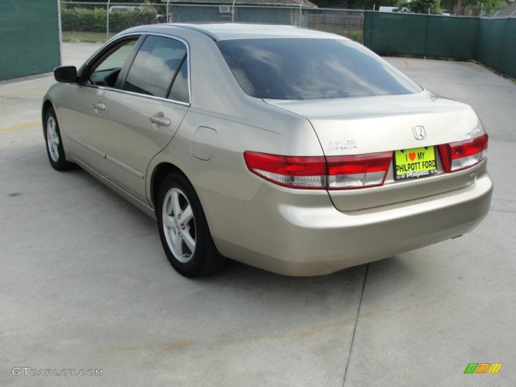 2003 Accord EX Sedan - Desert Mist Metallic / Ivory photo #5