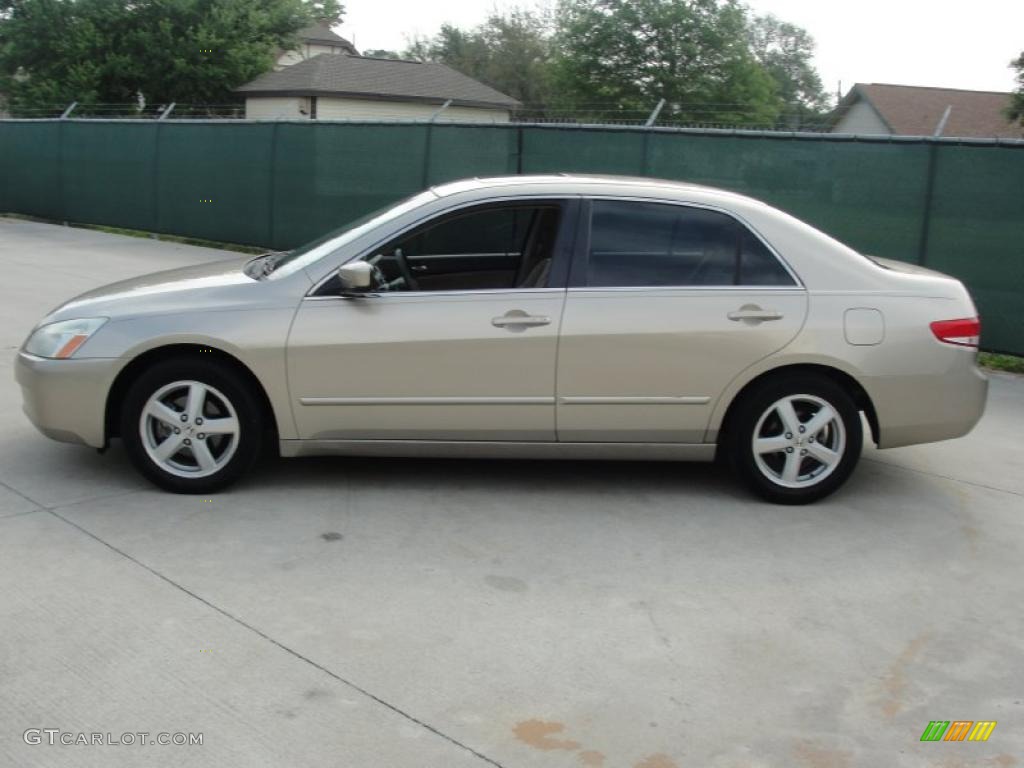 2003 Accord EX Sedan - Desert Mist Metallic / Ivory photo #6