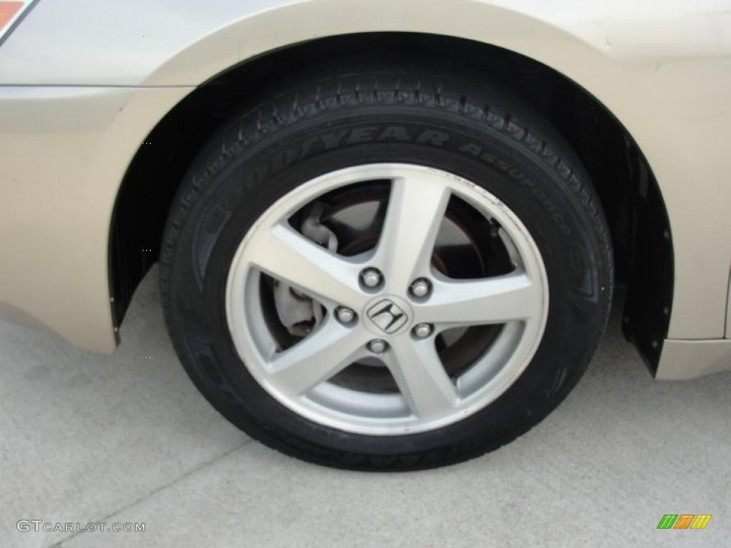 2003 Accord EX Sedan - Desert Mist Metallic / Ivory photo #12