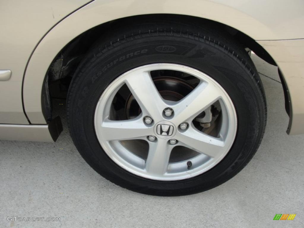 2003 Accord EX Sedan - Desert Mist Metallic / Ivory photo #13