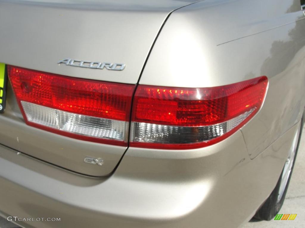2003 Accord EX Sedan - Desert Mist Metallic / Ivory photo #19