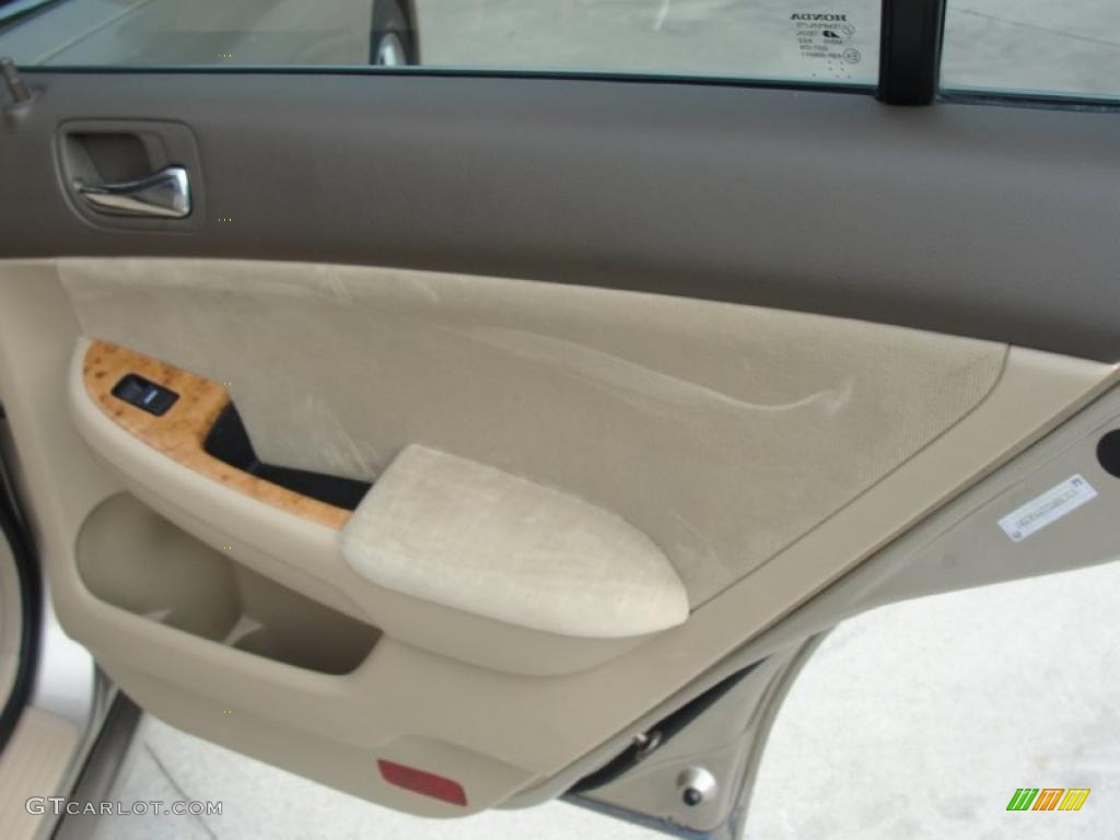 2003 Accord EX Sedan - Desert Mist Metallic / Ivory photo #27