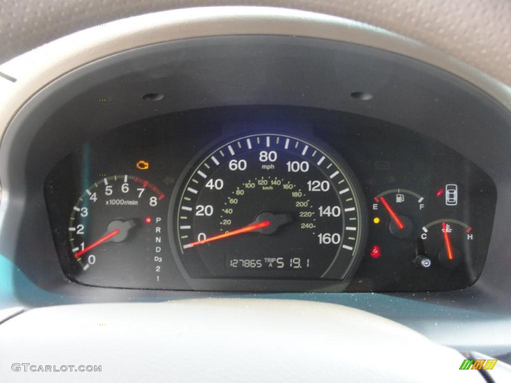 2003 Accord EX Sedan - Desert Mist Metallic / Ivory photo #42