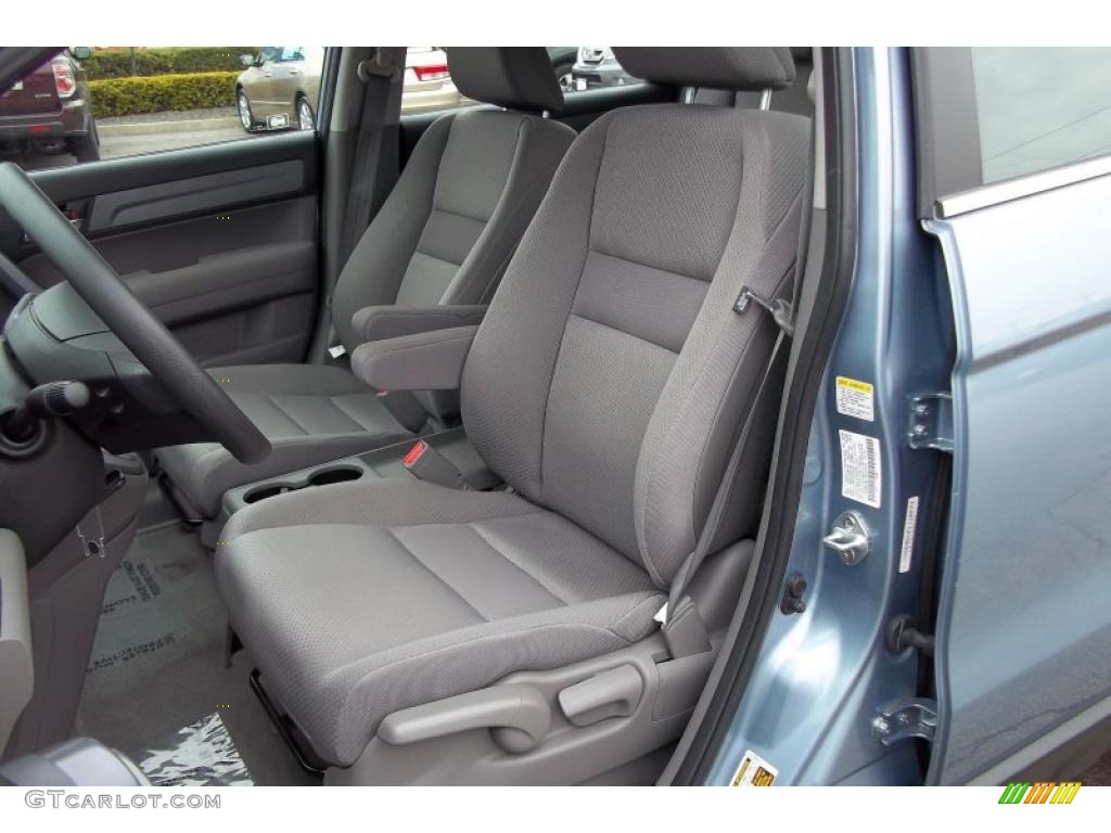 2008 CR-V LX 4WD - Glacier Blue Metallic / Gray photo #13