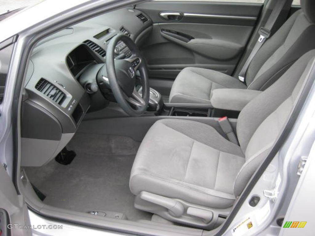 Gray Interior 2010 Honda Civic EX Sedan Photo #47826869