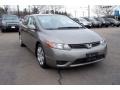 Galaxy Gray Metallic - Civic LX Coupe Photo No. 4