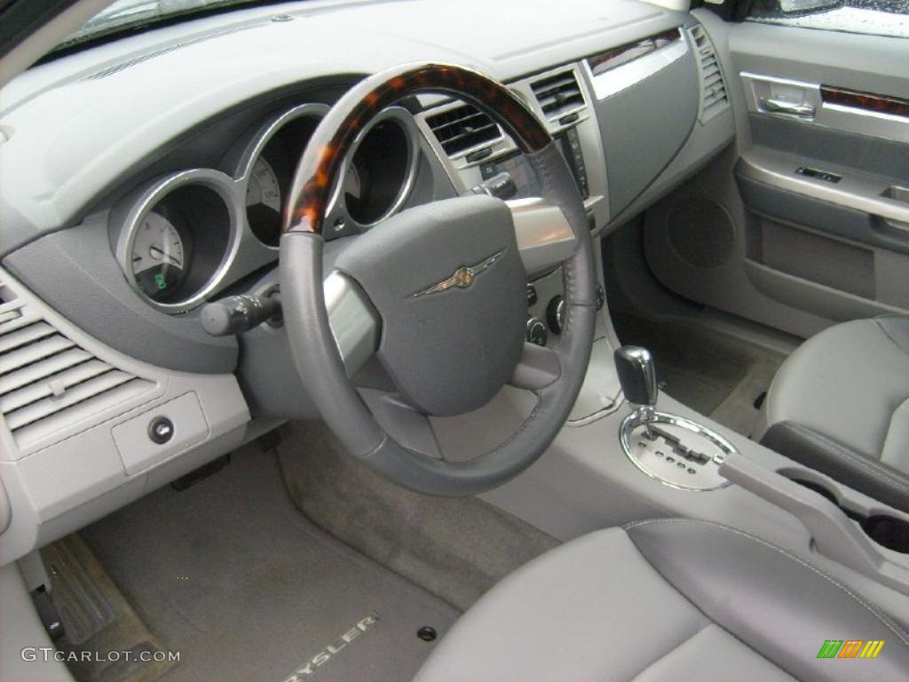 Dark Slate Gray/Light Slate Gray Interior 2008 Chrysler Sebring Limited AWD Sedan Photo #47827268