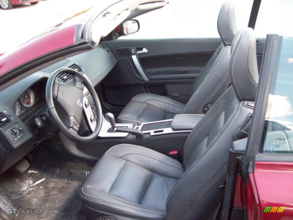 Soverign Hide Off Black Leather/Off Black Interior 2011 Volvo C70 T5 Photo #47827643
