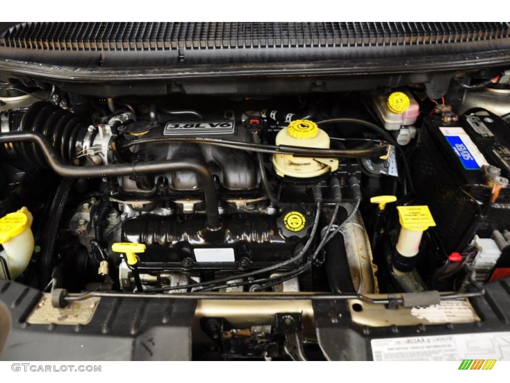 2002 Chrysler Town & Country Limited AWD Engine Photos