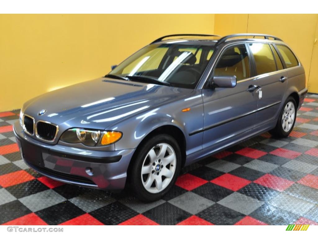 Steel Blue Metallic 2002 BMW 3 Series 325xi Wagon Exterior Photo #47828510