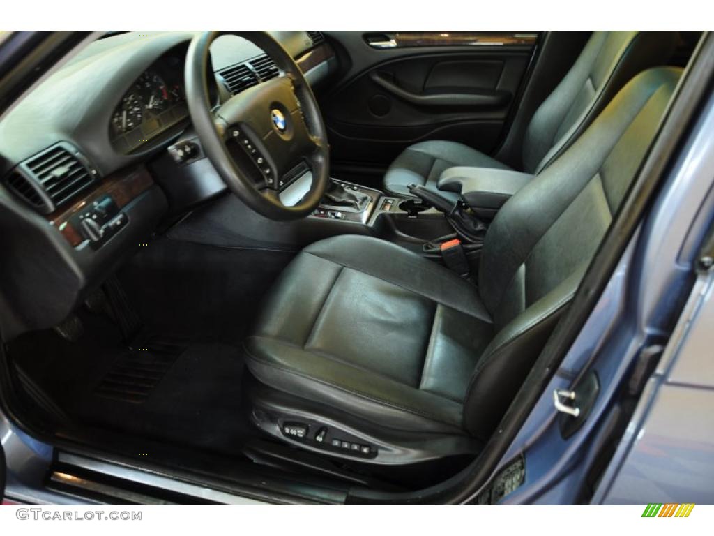 Black Interior 2002 BMW 3 Series 325xi Wagon Photo #47828561