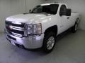 Summit White - Silverado 3500HD LT Regular Cab 4x4 Photo No. 3