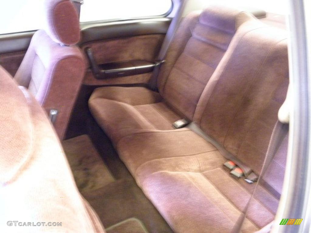 1992 Accord EX Coupe - Phantom Gray Pearl / Burgundy photo #10