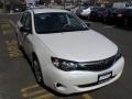 2008 Satin White Pearl Subaru Impreza 2.5i Sedan  photo #7