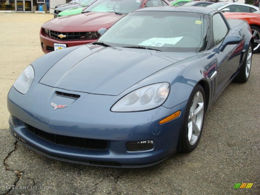 2011 Corvette Coupe - Supersonic Blue Metallic / Ebony Black photo #1
