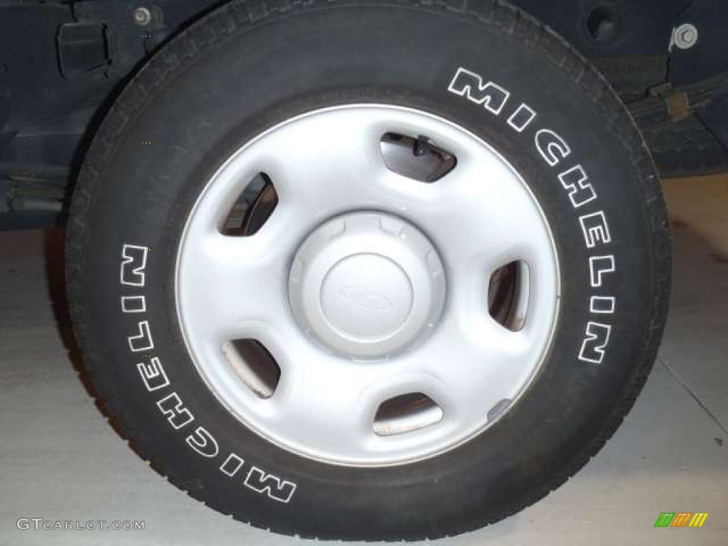 2004 F150 XL Regular Cab - Oxford White / Dark Flint photo #16