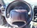 Dark Gray 1999 Chevrolet Camaro Convertible Steering Wheel