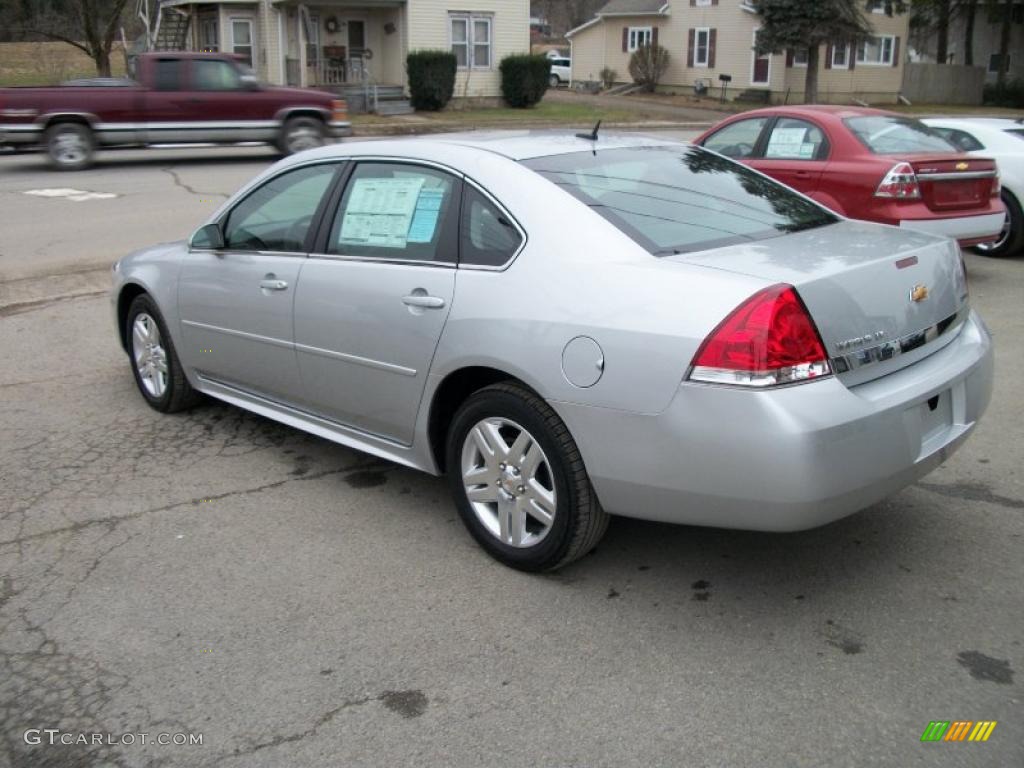 2011 Impala LT - Silver Ice Metallic / Ebony photo #6