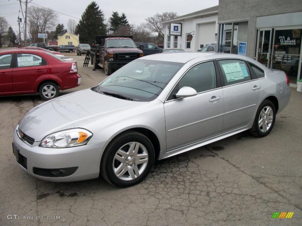 2011 Impala LT - Silver Ice Metallic / Ebony photo #8