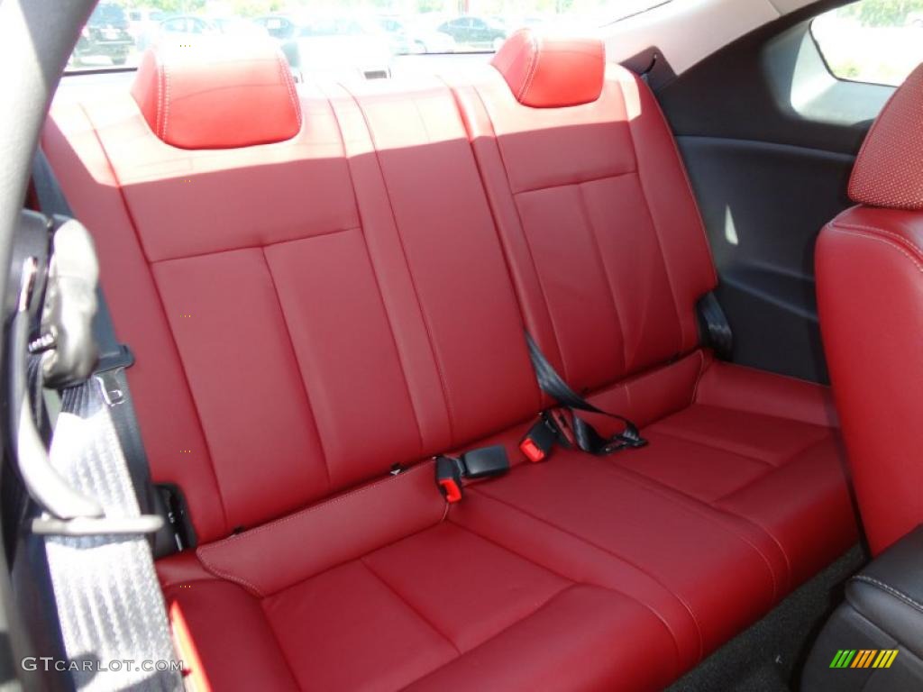 Red Interior 2011 Nissan Altima 2.5 S Coupe Photo #47834822