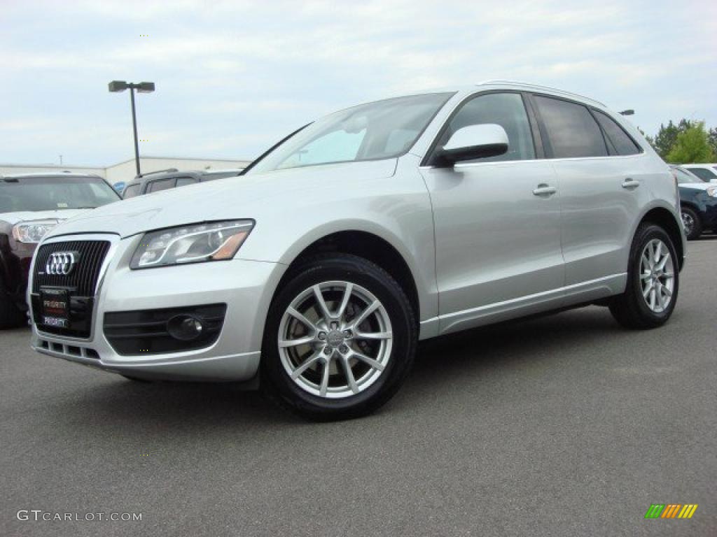 Ice Silver Metallic 2009 Audi Q5 3.2 Premium quattro Exterior Photo #47835107