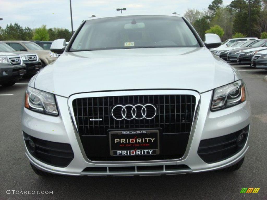 2009 Q5 3.2 Premium quattro - Ice Silver Metallic / Black photo #9