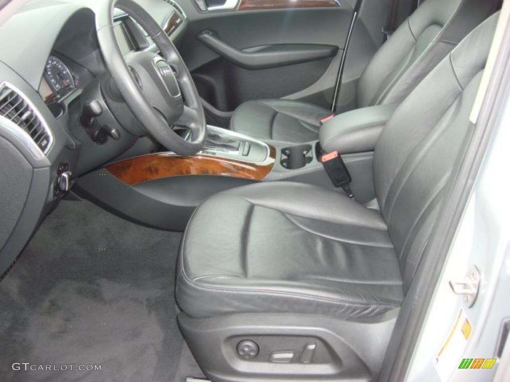Black Interior 2009 Audi Q5 3.2 Premium quattro Photo #47835218