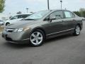 2006 Galaxy Gray Metallic Honda Civic LX Sedan  photo #2