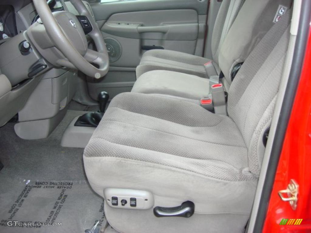 2005 Ram 1500 SLT Quad Cab 4x4 - Flame Red / Dark Slate Gray photo #9