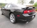 2011 Brilliant Black Crystal Pearl Dodge Charger R/T Plus  photo #2