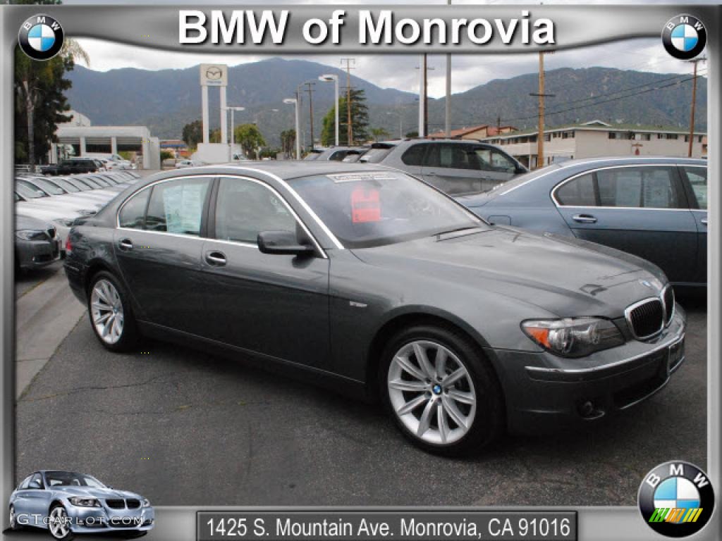 2008 7 Series 750Li Sedan - Titanium Grey Metallic / Flannel Grey photo #1
