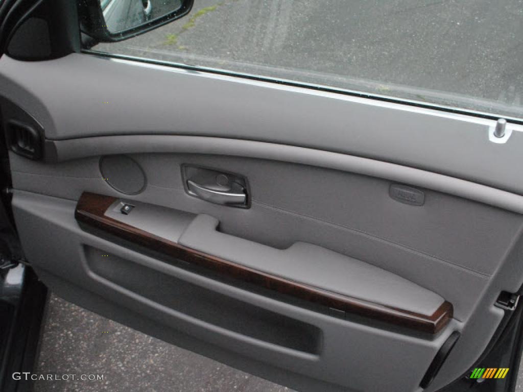 2008 7 Series 750Li Sedan - Titanium Grey Metallic / Flannel Grey photo #4