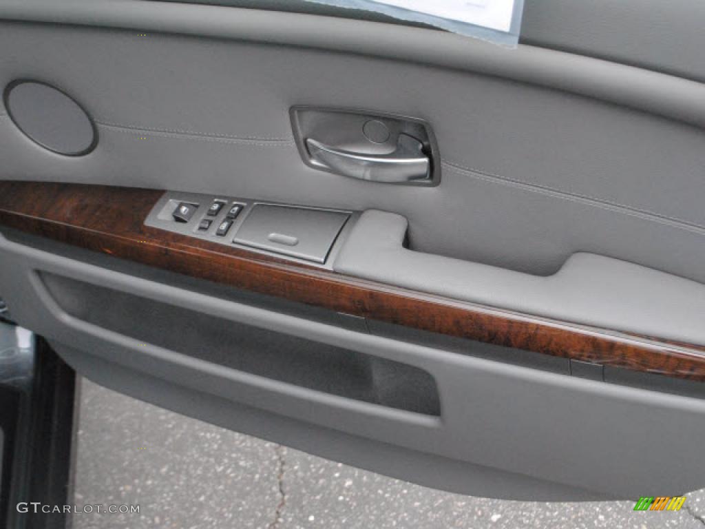 2008 7 Series 750Li Sedan - Titanium Grey Metallic / Flannel Grey photo #6