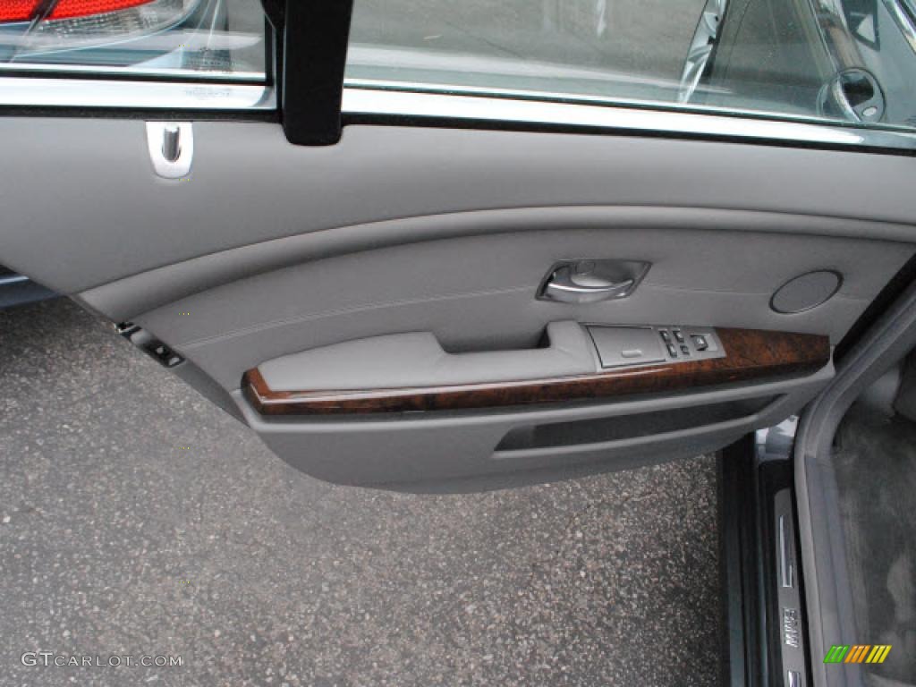 2008 7 Series 750Li Sedan - Titanium Grey Metallic / Flannel Grey photo #13