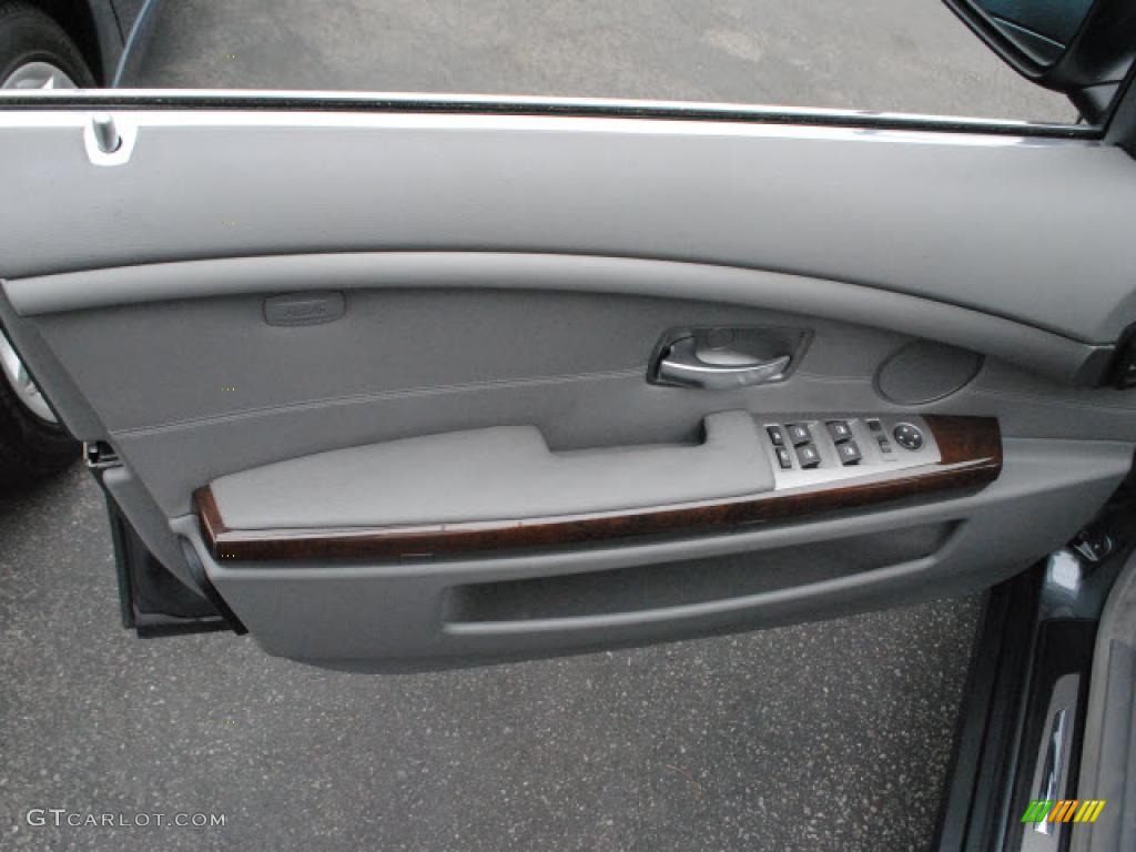 2008 7 Series 750Li Sedan - Titanium Grey Metallic / Flannel Grey photo #16