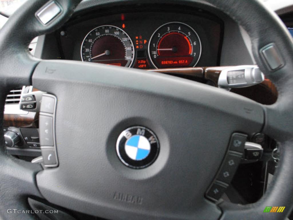 2008 7 Series 750Li Sedan - Titanium Grey Metallic / Flannel Grey photo #19