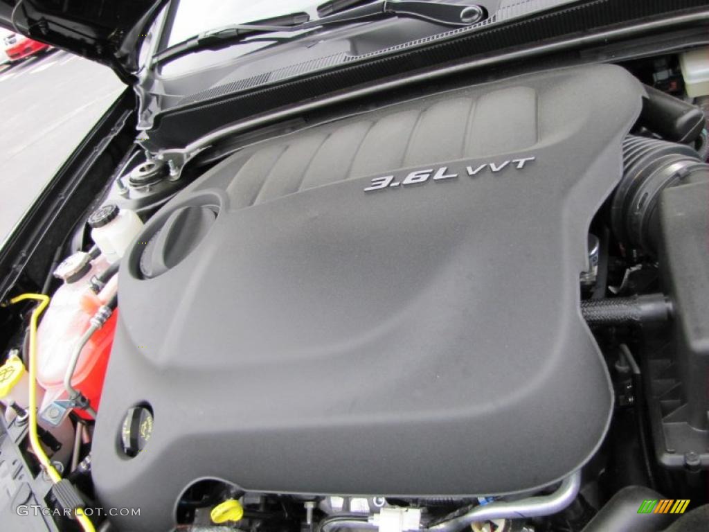2011 Dodge Avenger Lux 3.6 Liter DOHC 24-Valve VVT Pentastar V6 Engine Photo #47838473