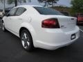 2011 Bright White Dodge Avenger Lux  photo #2