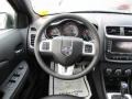 2011 Dodge Avenger Black Interior Steering Wheel Photo