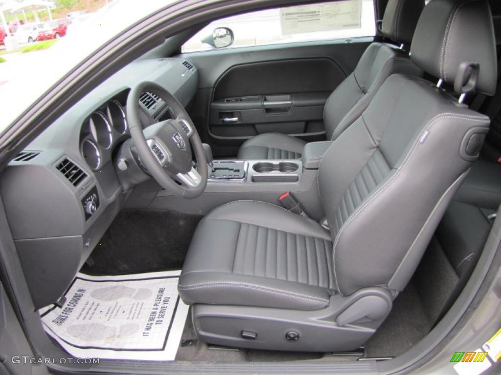 Dark Slate Gray Interior 2011 Dodge Challenger R/T Plus Photo #47838815