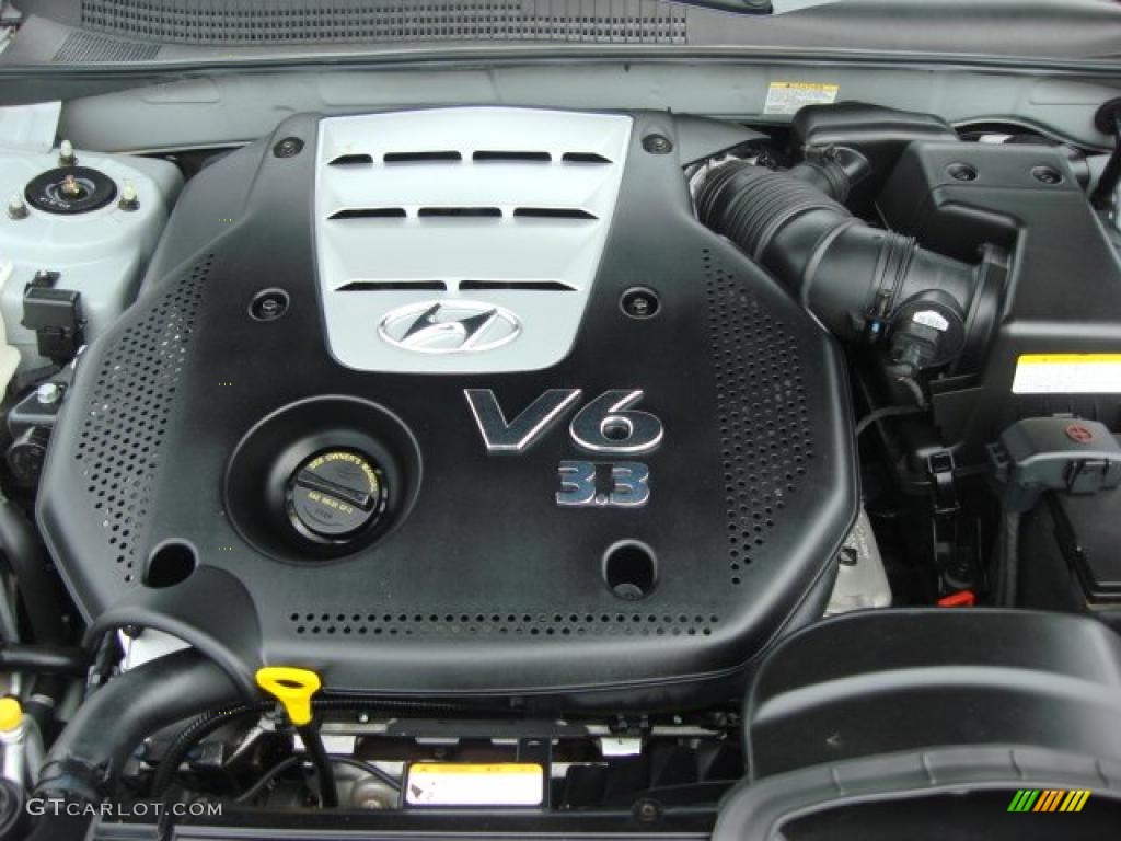 2006 Hyundai Sonata GLS V6 3.3 Liter DOHC 24 Valve VVT V6 Engine Photo #47839211