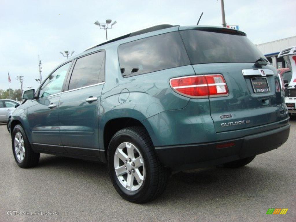 Silver Moss Green 2009 Saturn Outlook XR AWD Exterior Photo #47839283