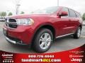 2011 Inferno Red Crystal Pearl Dodge Durango Express  photo #1