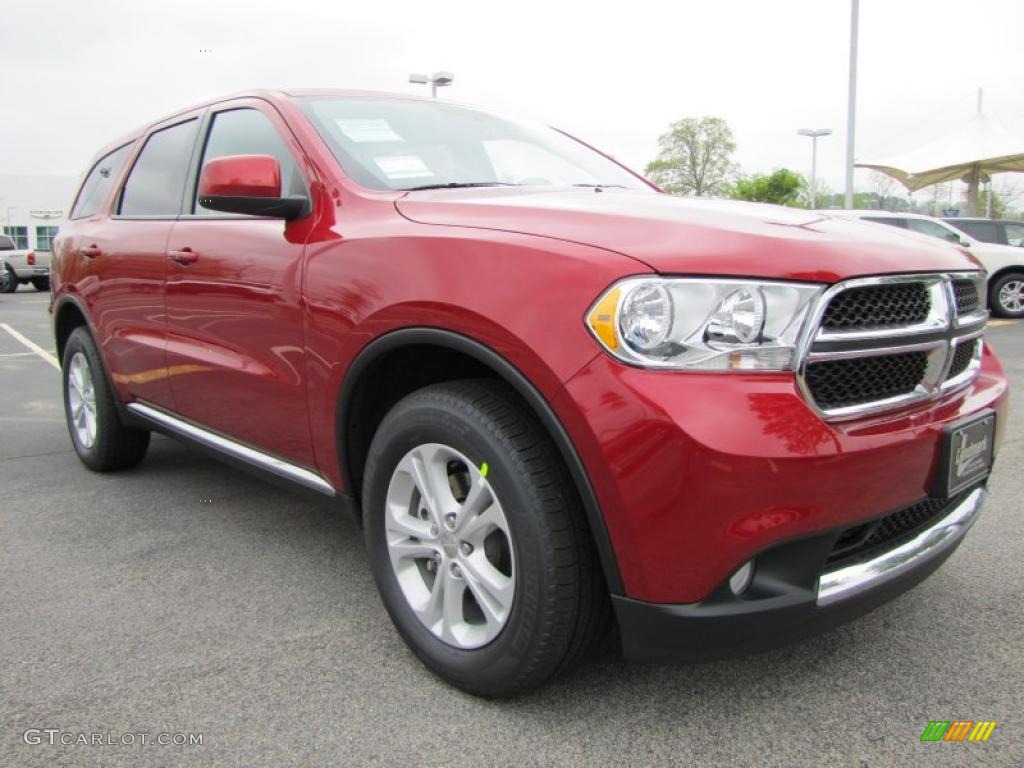 Inferno Red Crystal Pearl 2011 Dodge Durango Express Exterior Photo #47839379